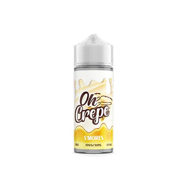Oh Crepe 100ml Shortfill (70VG/30PG) - Image 5