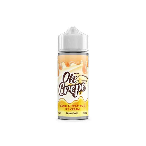 Oh Crepe 100ml Shortfill (70VG/30PG) - Image 6