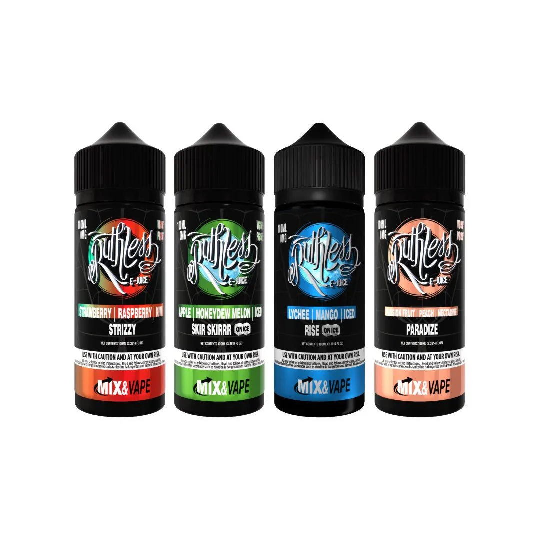 Ruthless 120ml Shortfill (70VG/30PG)