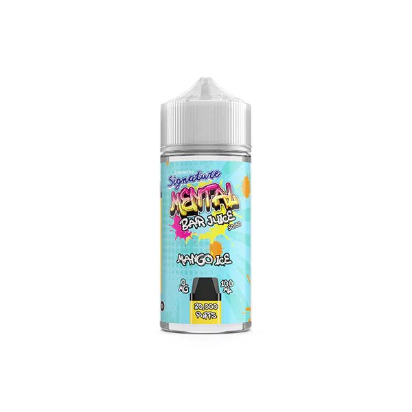 Signature Mental Bar Juice 100ml Shortfill (50PG/50VG) - Image 13