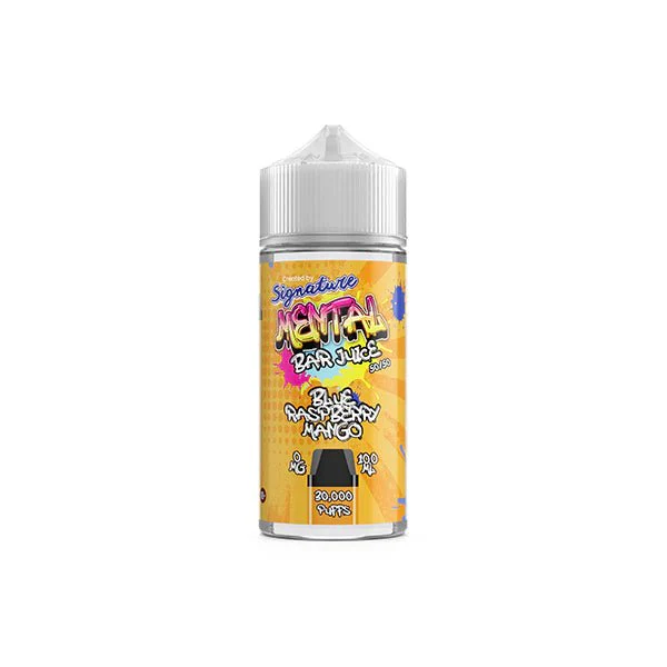 Signature Mental Bar Juice 100ml Shortfill (50PG/50VG) - Image 8
