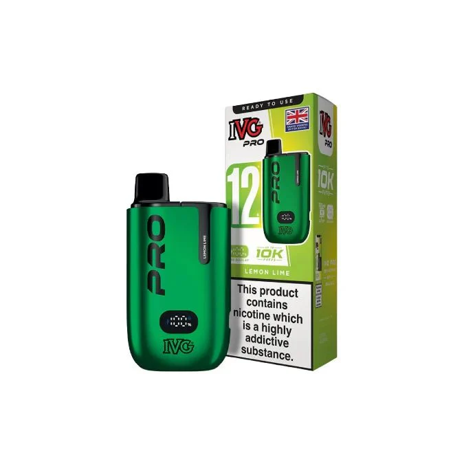 10mg IVG Pro 12 Prefilled Pod Vape Kit 10000 Puffs - Image 5