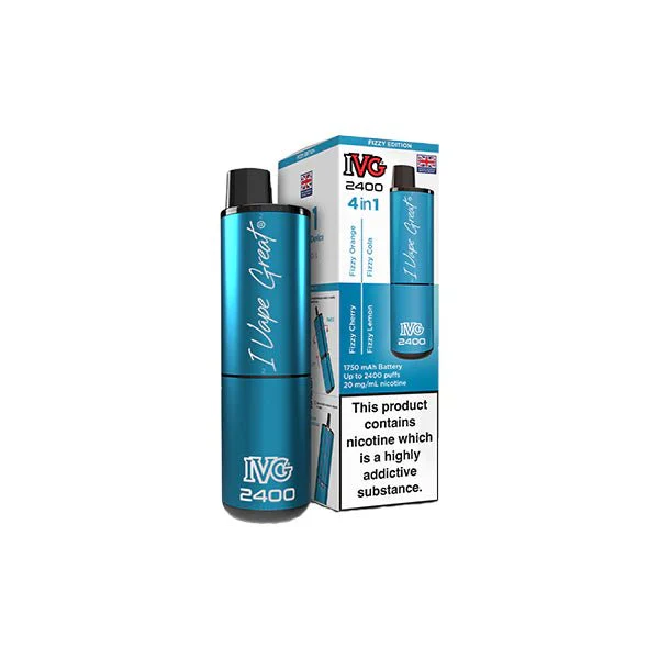 20mg IVG 2400 4 in 1 Multi Edition Rechargeable Pod Vape Kit 2400 Puffs - Image 14