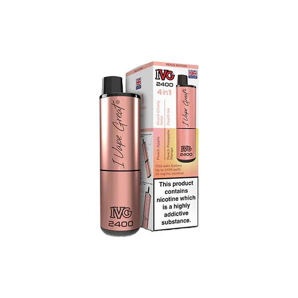 20mg IVG 2400 4 in 1 Multi Edition Rechargeable Pod Vape Kit 2400 Puffs - Image 25