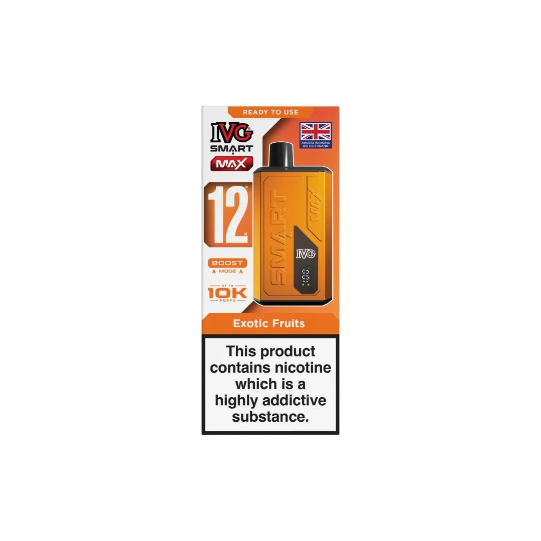 20mg IVG Smart Max Pod Vape Kit 10000 Puffs - Image 10