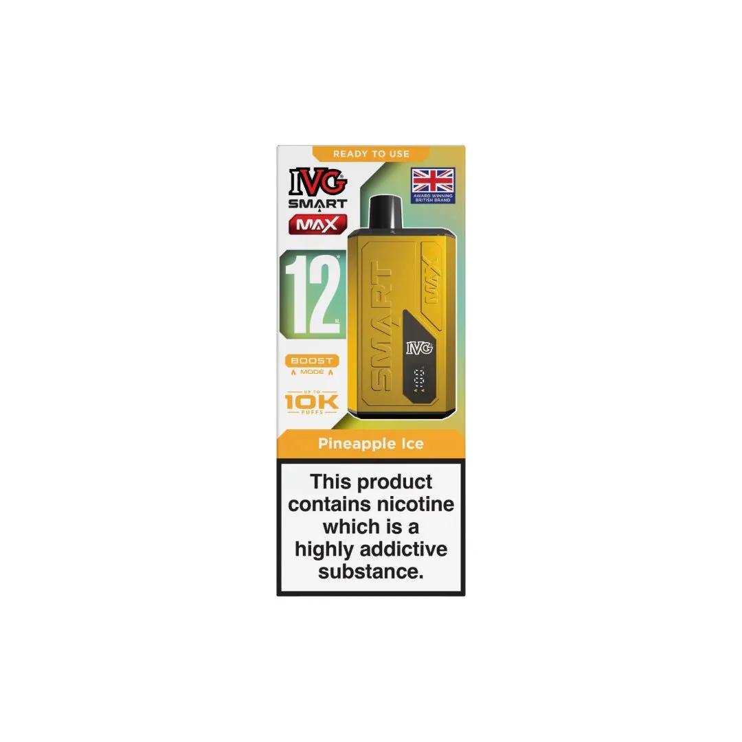 20mg IVG Smart Max Pod Vape Kit 10000 Puffs - Image 20