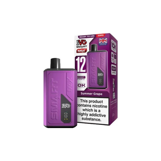20mg IVG Smart Max Pod Vape Kit 10000 Puffs - Image 36