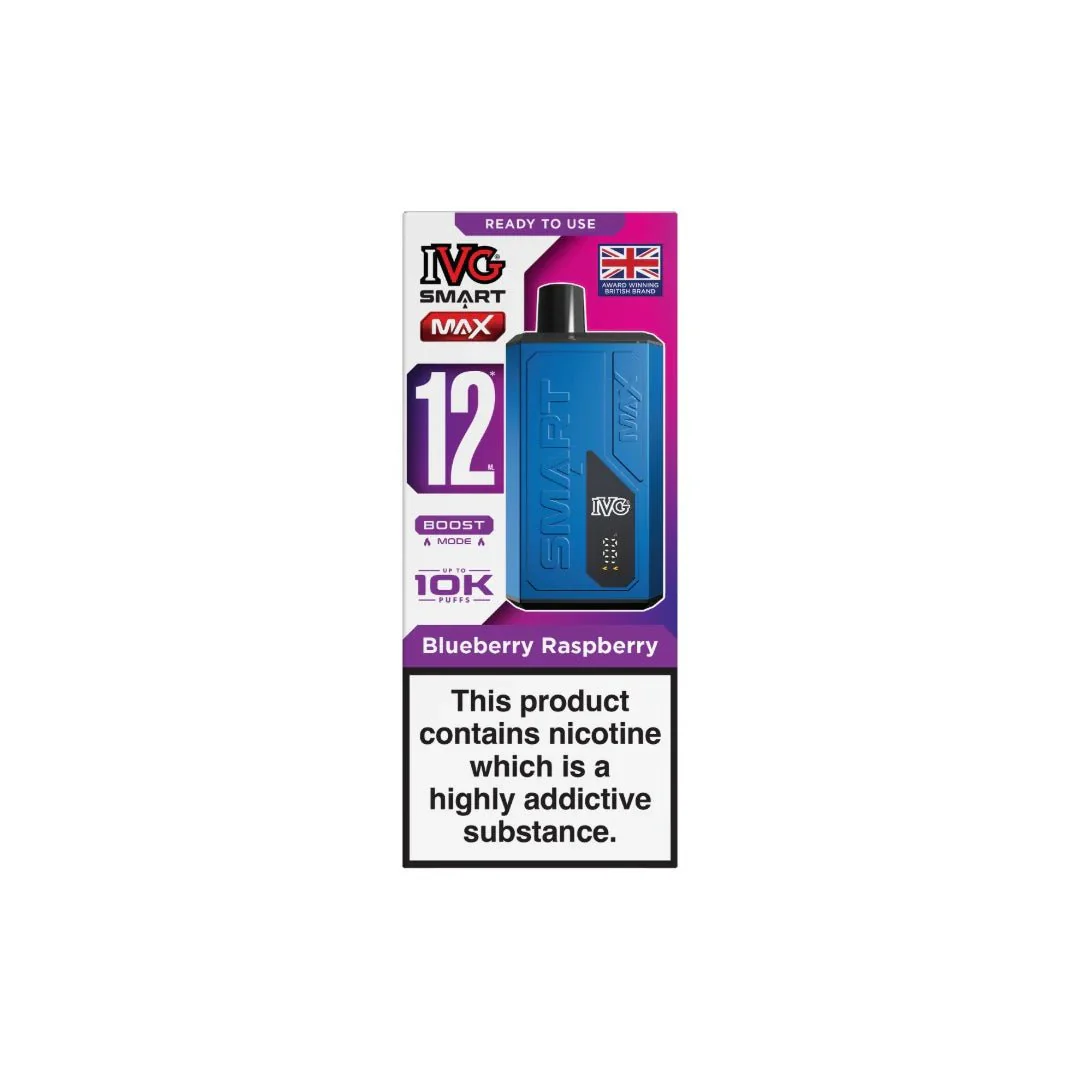 20mg IVG Smart Max Pod Vape Kit 10000 Puffs - Image 6