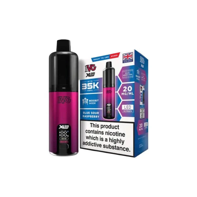 20mg IVG XL 35K Prefilled Pod Vape Kit 35000 Puffs - Image 3