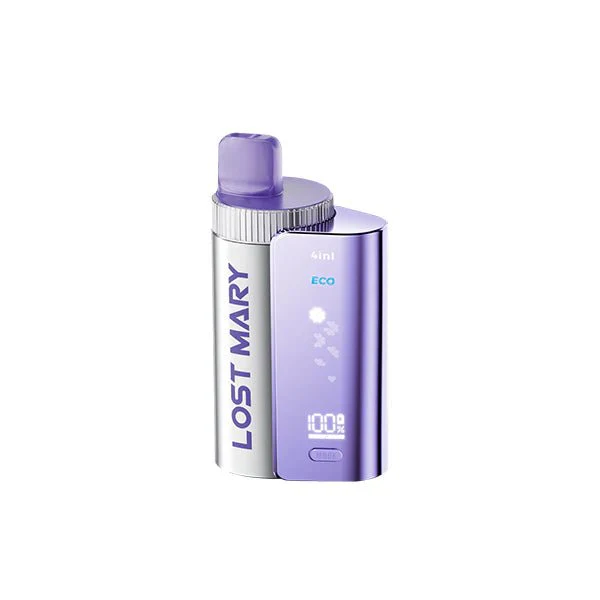 20mg Lost Mary 4in1 Pod Vape Kit 2400 Puffs - Image 5