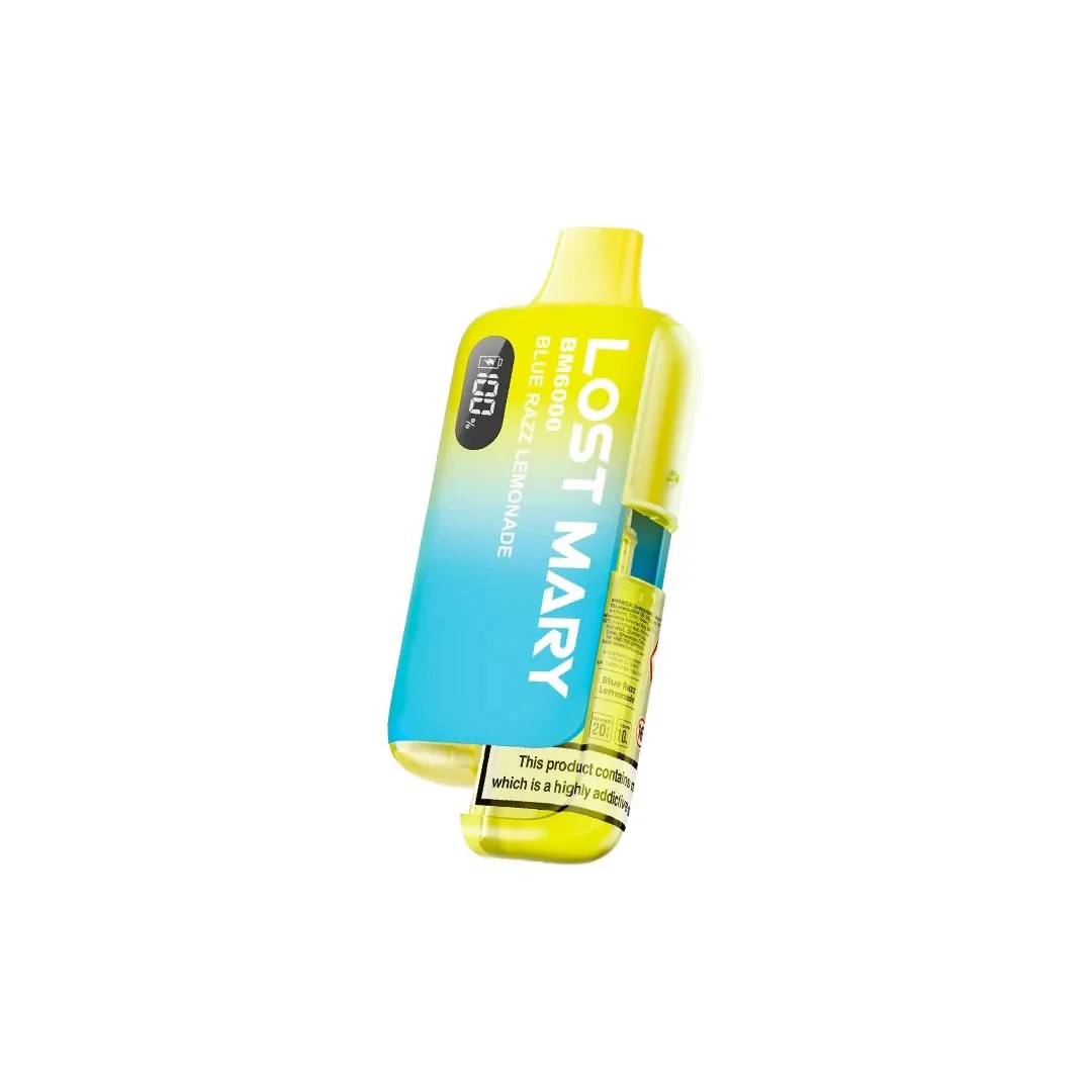 20mg LOST MARY BM6000 Refillable Pod Kit - 6000 Puffs - - Image 12