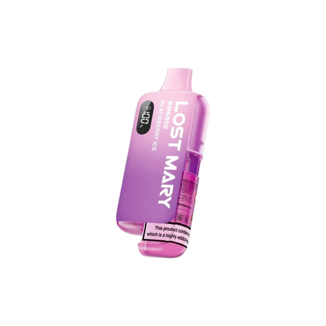 20mg LOST MARY BM6000 Refillable Pod Kit - 6000 Puffs - - Image 2