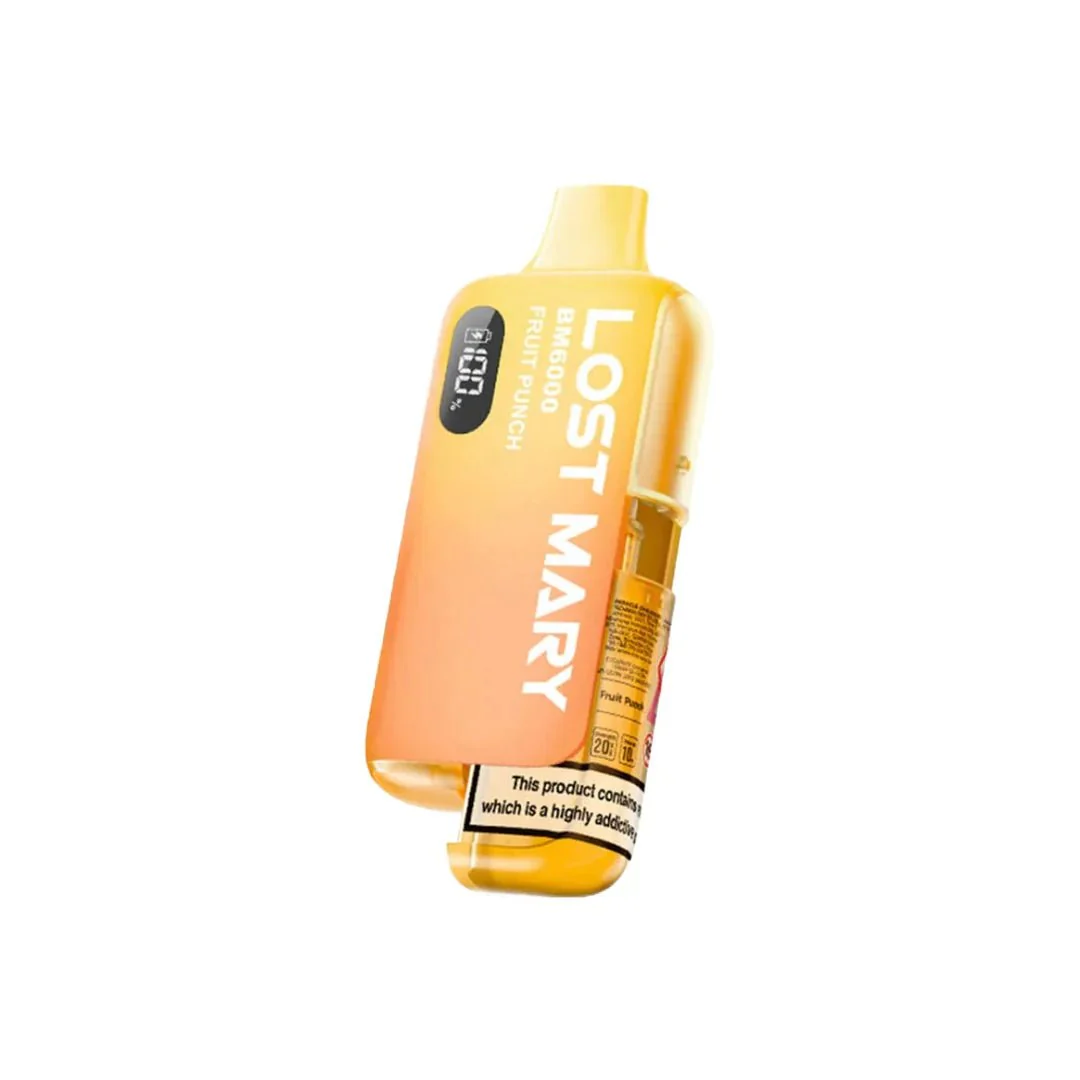 20mg LOST MARY BM6000 Refillable Pod Kit - 6000 Puffs - - Image 25