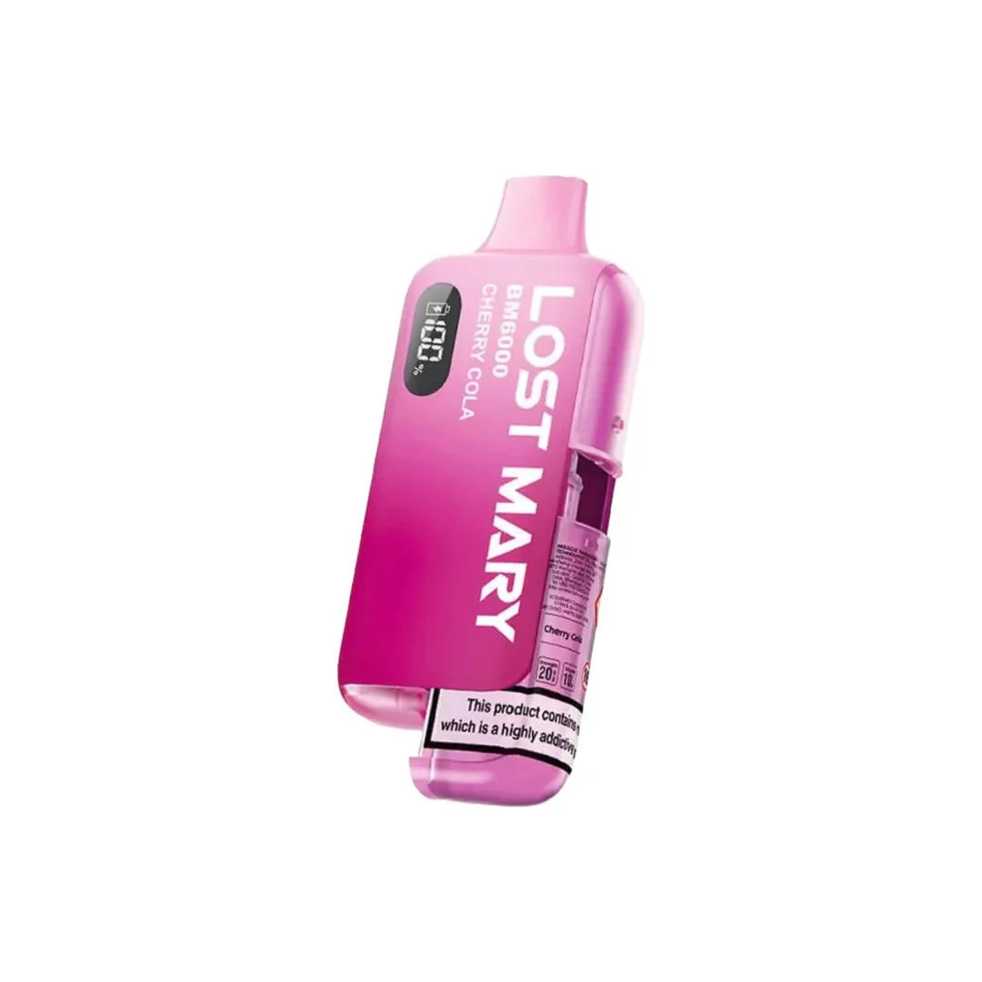 20mg LOST MARY BM6000 Refillable Pod Kit - 6000 Puffs - - Image 31