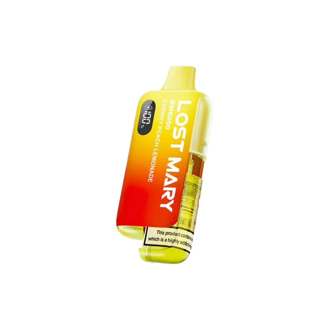 20mg LOST MARY BM6000 Refillable Pod Kit - 6000 Puffs - - Image 34