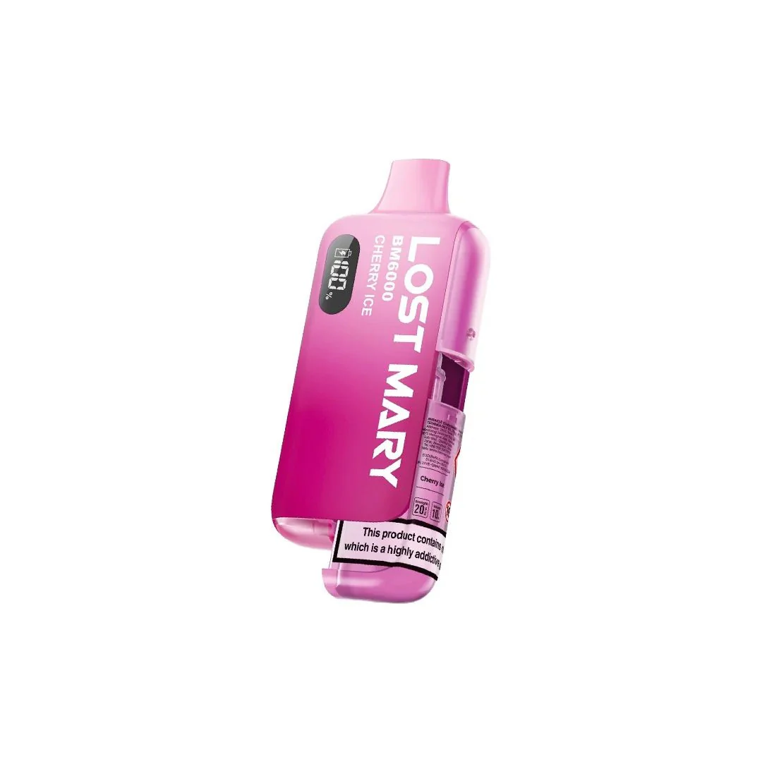 20mg LOST MARY BM6000 Refillable Pod Kit - 6000 Puffs - - Image 5
