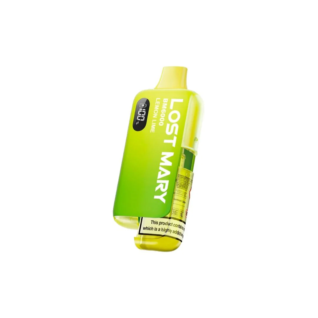 20mg LOST MARY BM6000 Refillable Pod Kit - 6000 Puffs - - Image 8