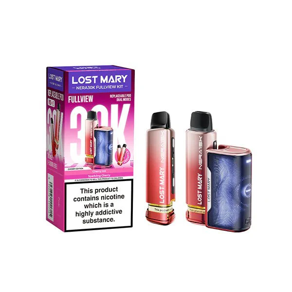 20mg LOST MARY Nera 30K Multi Edition Prefilled Pod Vape Kit - 30000 Puffs - Image 5