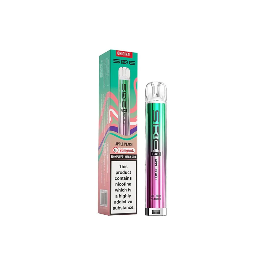 20mg SKE Bar 600 Rechargeable Prefilled Pod Vape Kit - Image 15