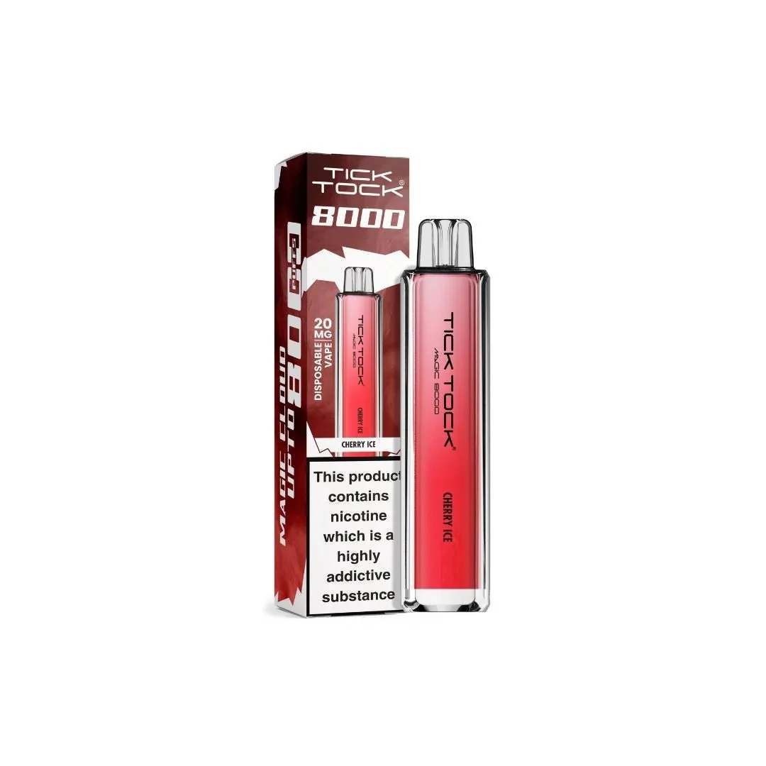 20mg Tick Tock Magic 8000 Prefilled Pod Kit 8000 Puffs - Image 10