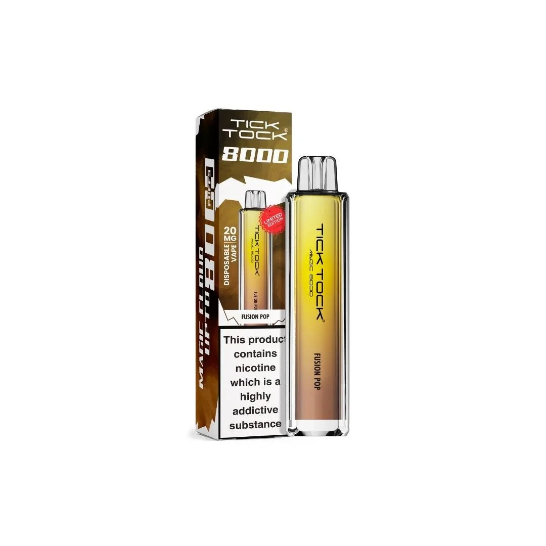 20mg Tick Tock Magic 8000 Prefilled Pod Kit 8000 Puffs - Image 17