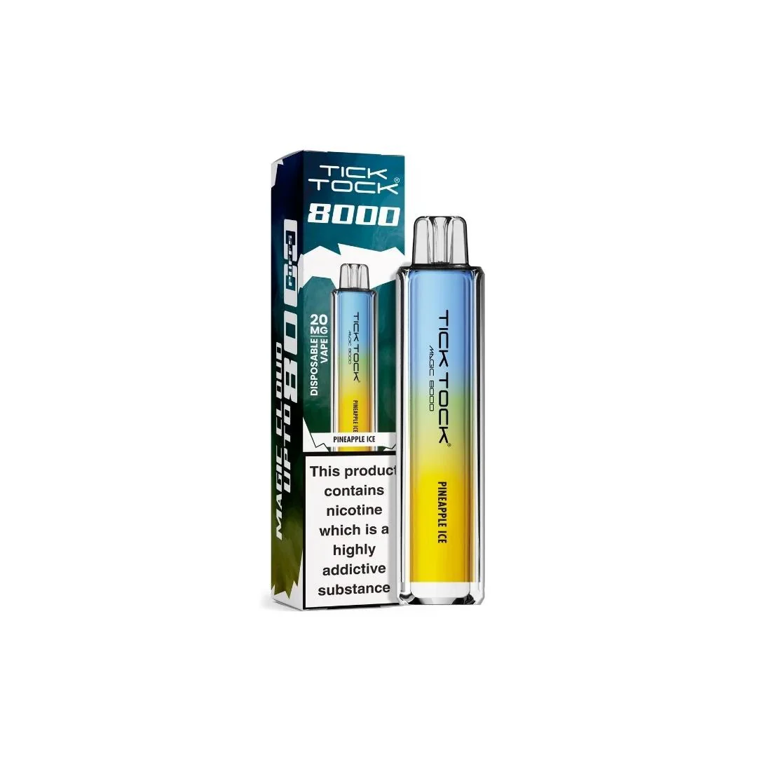 20mg Tick Tock Magic 8000 Prefilled Pod Kit 8000 Puffs - Image 24