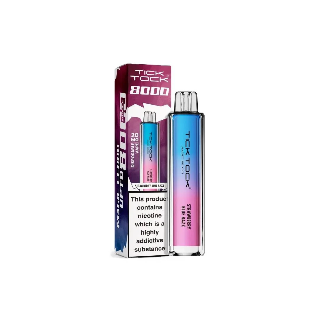 20mg Tick Tock Magic 8000 Prefilled Pod Kit 8000 Puffs - Image 28