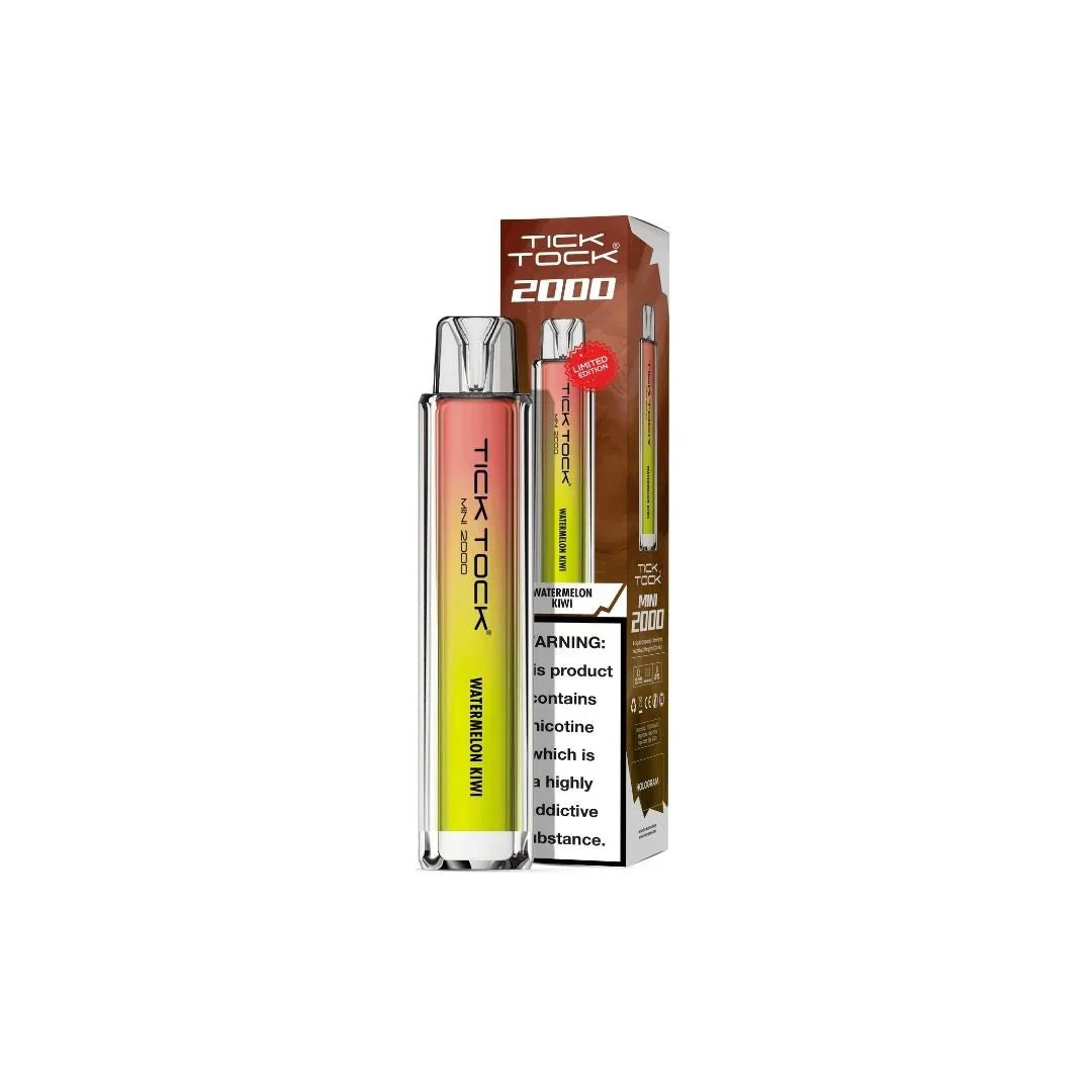 20mg Tick Tock Mini 2000 Prefilled Pod Kit 2000 Puffs - Image 39