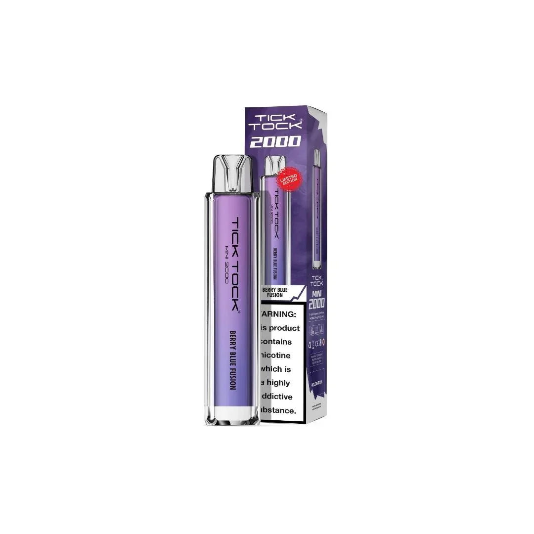 20mg Tick Tock Mini 2000 Prefilled Pod Kit 2000 Puffs - Image 4