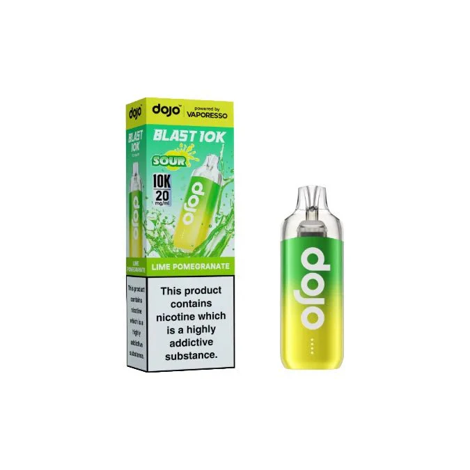 20mg Vaporesso Dojo Blast 10k Prefilled Pod Vape Kit - Image 19
