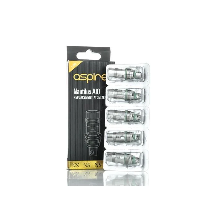 Aspire Nautilus AIO Replacement Coils - 1.8Ohm - 5PK