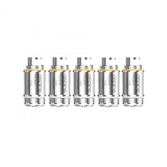 Aspire Pockex Replacement Coils - 5PK