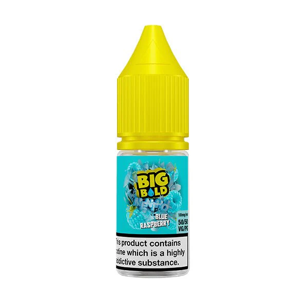 Blue Raspberry Menthol 10ml Nic Salt E-Liquid by Big Bold