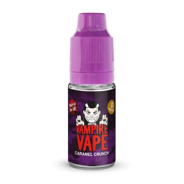 Caramel Crunch 10ml E-Liquid by Vampire Vape