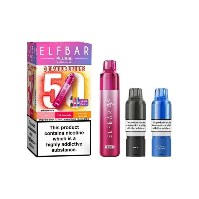 Elf Bar Plus50 Prefilled 50K Pod Vape Kit - Image 5