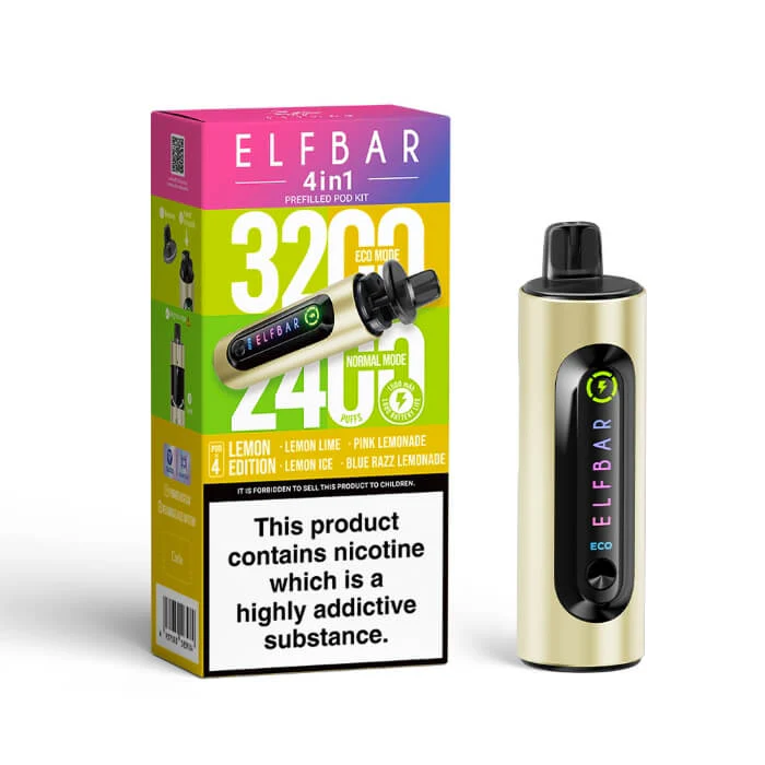 ELFBAR 4-in-1 Prefilled Kit - 3200 Puffs - Image 10