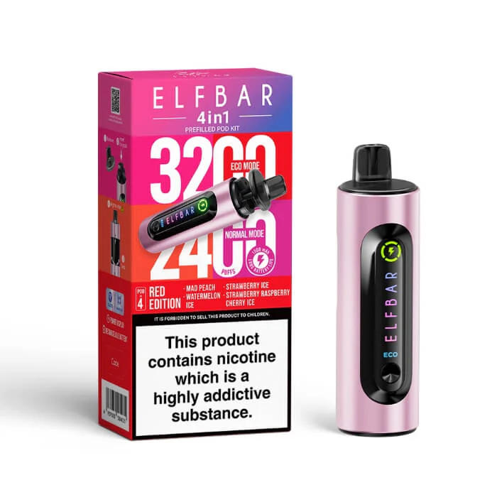 ELFBAR 4-in-1 Prefilled Kit - 3200 Puffs - Image 14