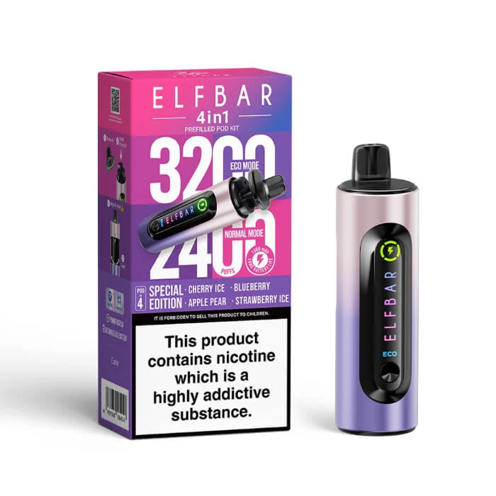 ELFBAR 4-in-1 Prefilled Kit - 3200 Puffs - Image 16