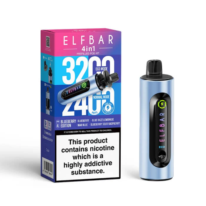 ELFBAR 4-in-1 Prefilled Kit - 3200 Puffs - Image 3