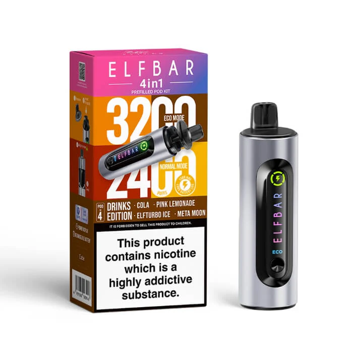 ELFBAR 4-in-1 Prefilled Kit - 3200 Puffs - Image 6