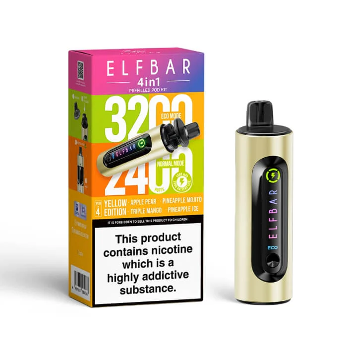 ELFBAR 4-in-1 Prefilled Kit - 3200 Puffs - Image 9
