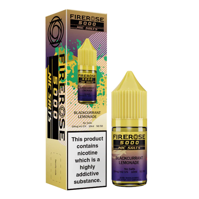 Elux Firerose 5000 Nic Salt - Blackcurrant Lemonade - 10ml