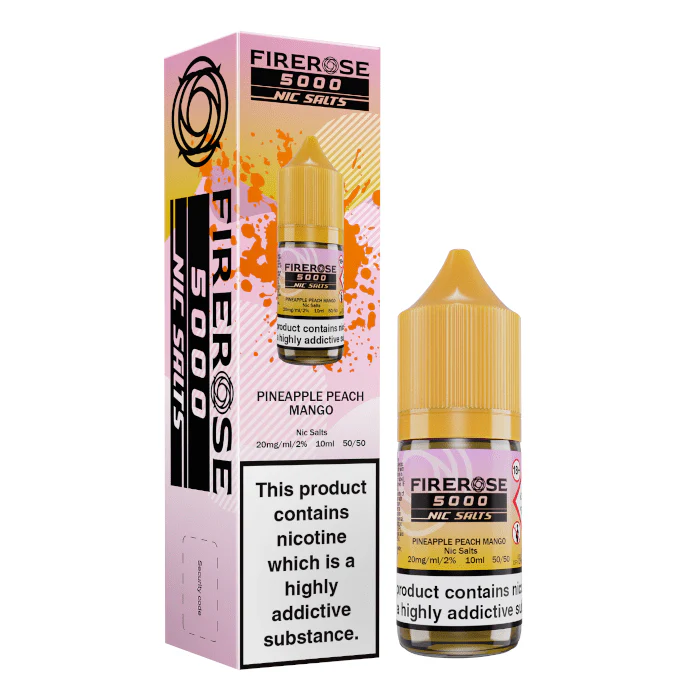 Elux Firerose 5000 Nic Salt - Pineapple Peach Mango - 10ml