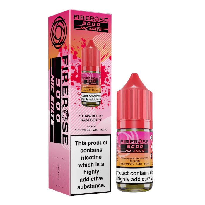 Elux Firerose 5000 Nic Salt - Strawberry Raspberry - 10ml