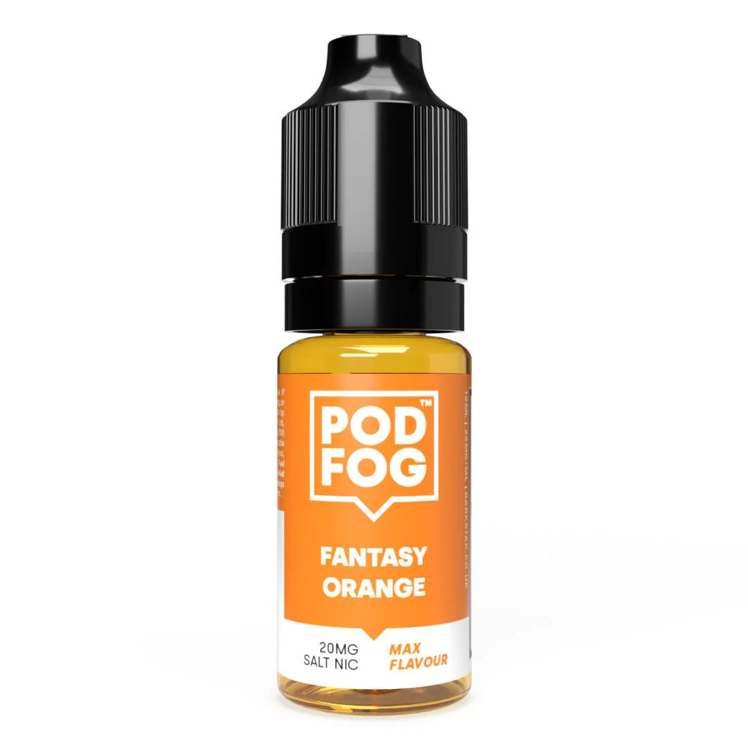 POD FOG Fantasy Orange - 10ml Nic Salt E Liquid