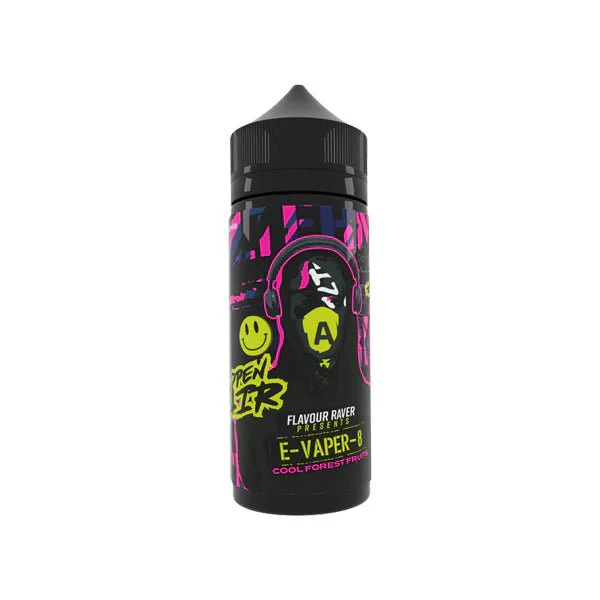 Flavour Raver E-Vaper-8 100ml Shortfill 0mg (70VG/30PG) - Image 2