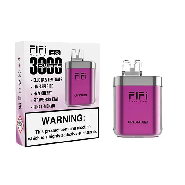 FLFI Crystal 5 in 1 Pod Kit 3000 Puffs - Image 2