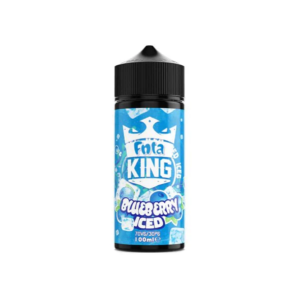 FNTA King Iced 100ml Shortfill 0mg (70VG/30PG) - Image 3