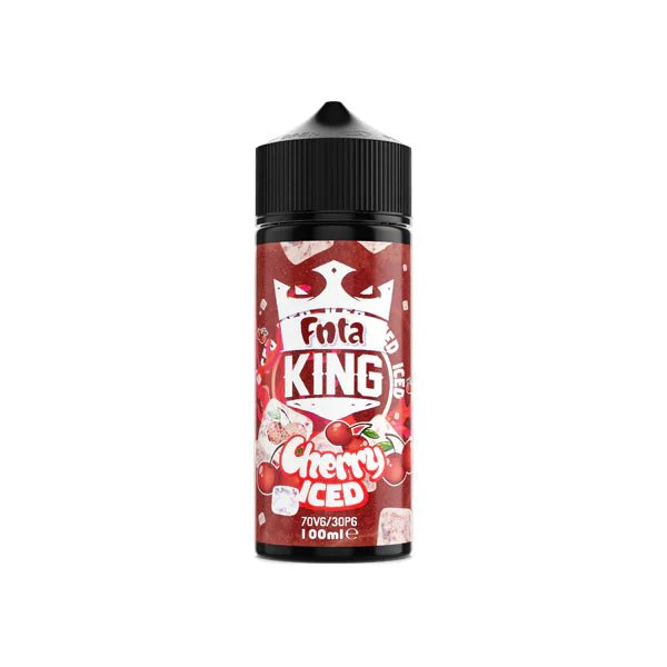 FNTA King Iced 100ml Shortfill 0mg (70VG/30PG) - Image 4