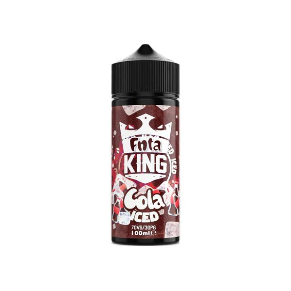FNTA King Iced 100ml Shortfill 0mg (70VG/30PG) - Image 5